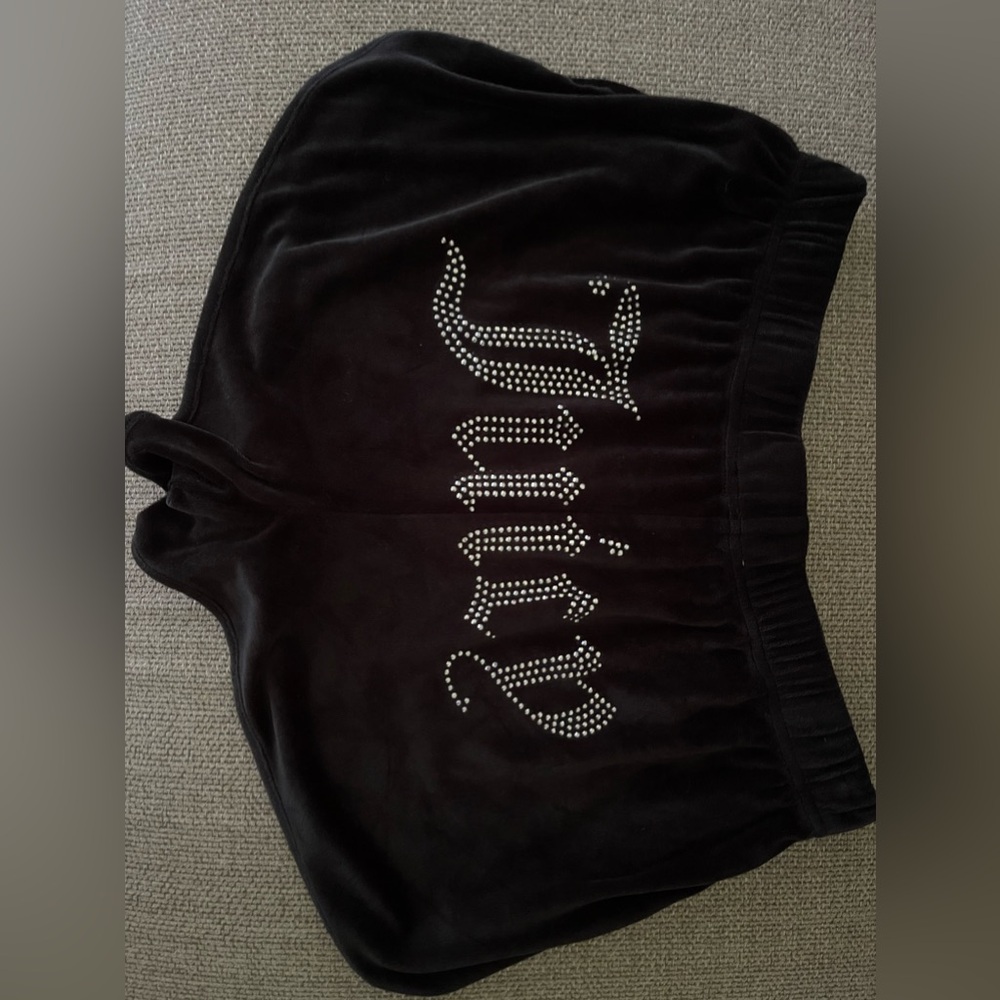 Black Juicy Sleepwear Bottoms
